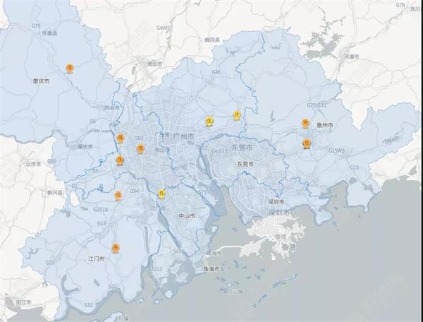 地块分布图(图片来源：好地大数据)